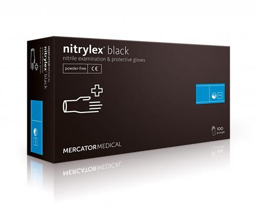 Rękawiczki nitrylowe Nitrylex Black
